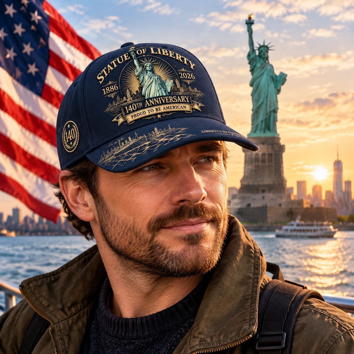 ๐บ๐ธ Statue of Liberty 140th Anniversary Cap