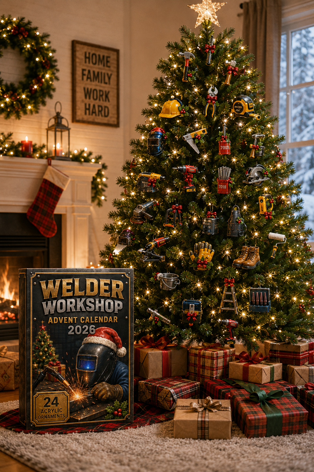 2026 Christmas Advent Calendar – 24 Days of Unique Profession-Inspired Ornaments