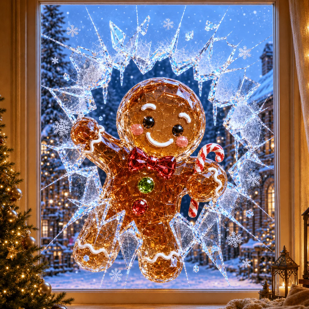 ❄️🎅Christmas Window Decals