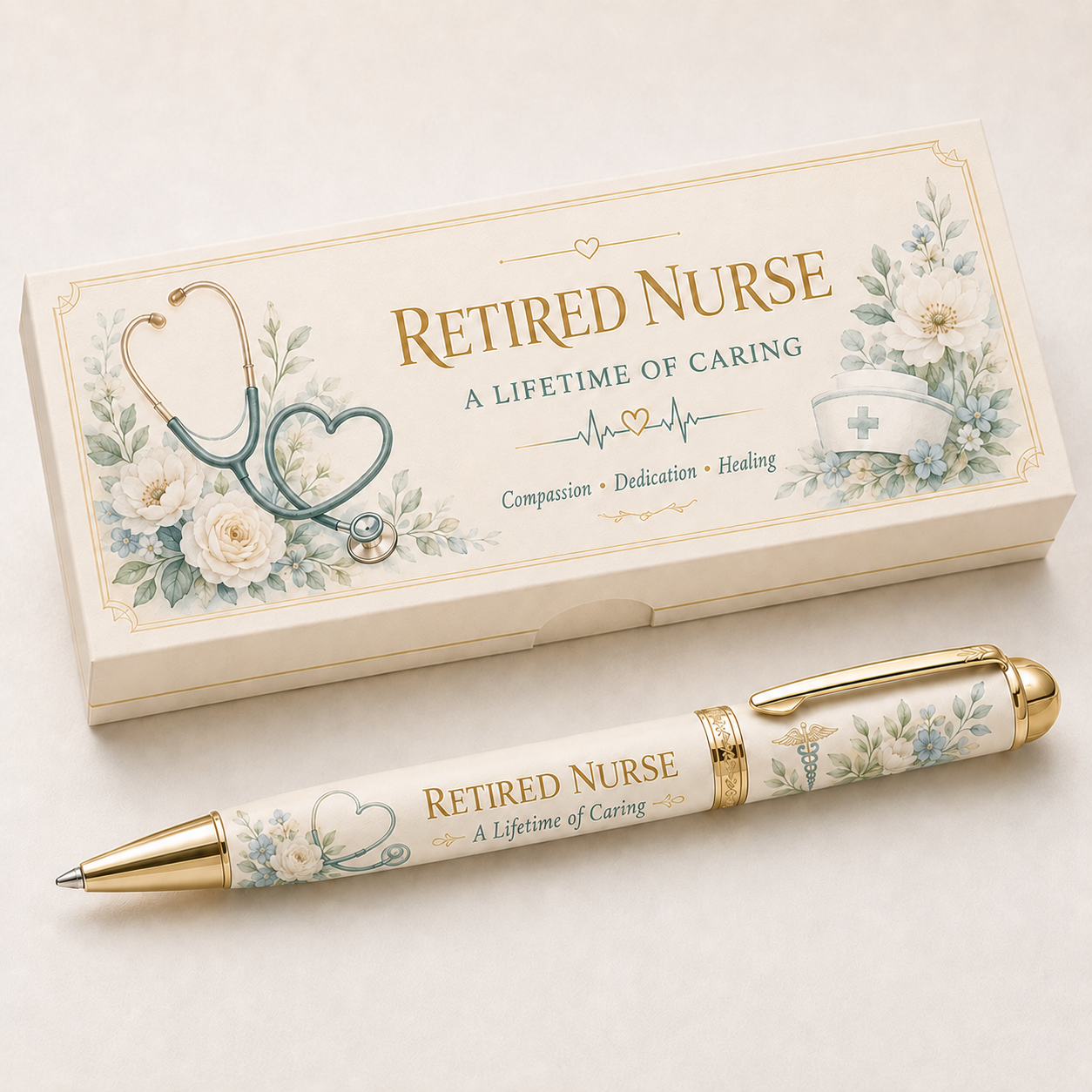 ๐ฉบ Retired Nurse A Lifetime Of Caring Pen