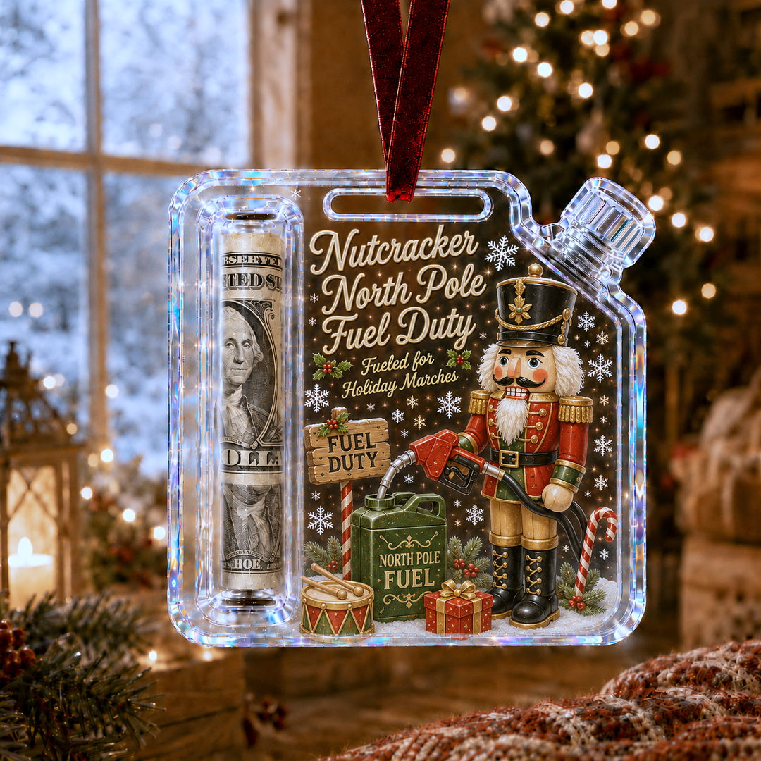 🔥Last 100pcs✨-🎄Christmas Fuel-Up Cash Gift Ornament