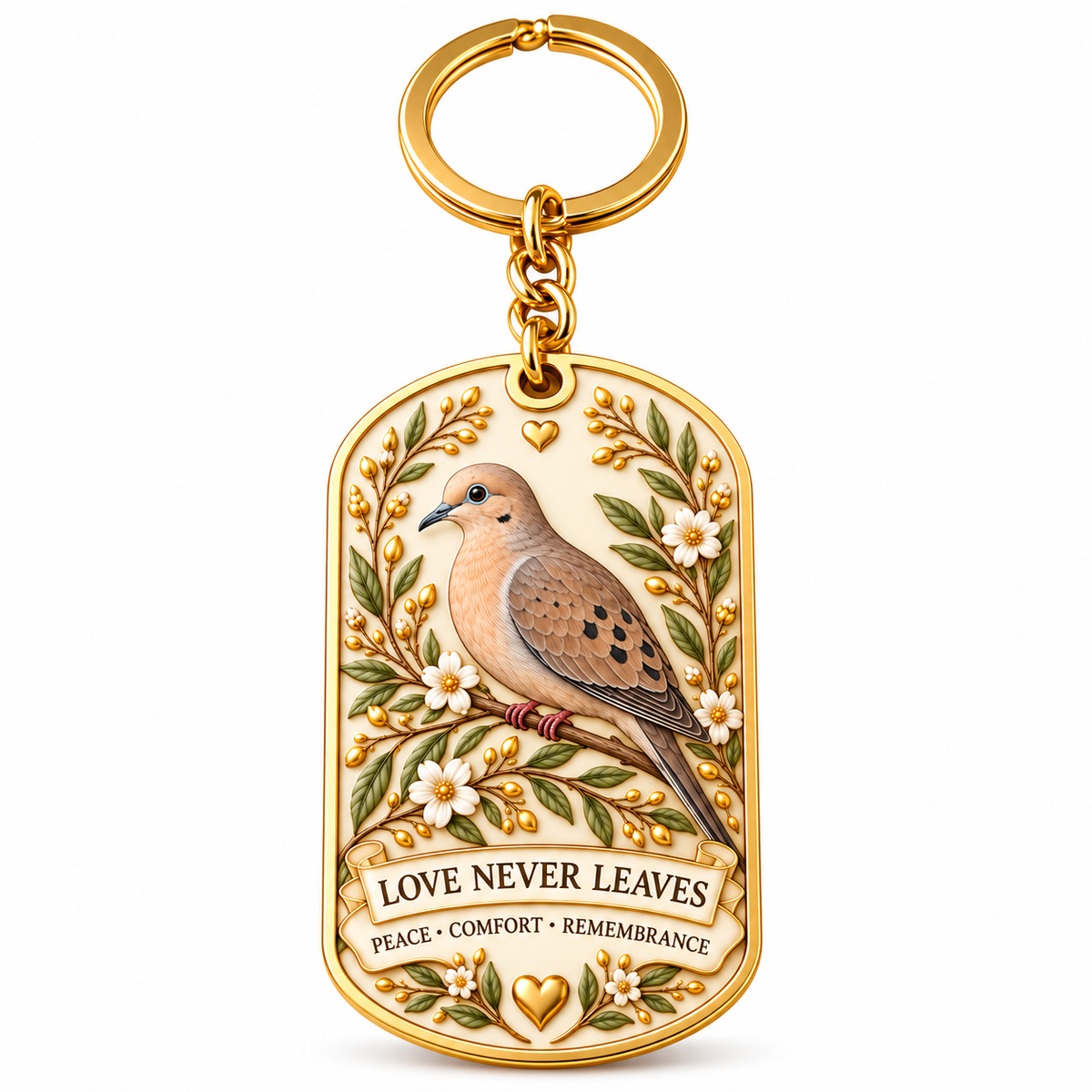 ποΈ "Feathered Messengers" Enamel Bird Keepsake Keychain | A Pocket-Sized Hug
