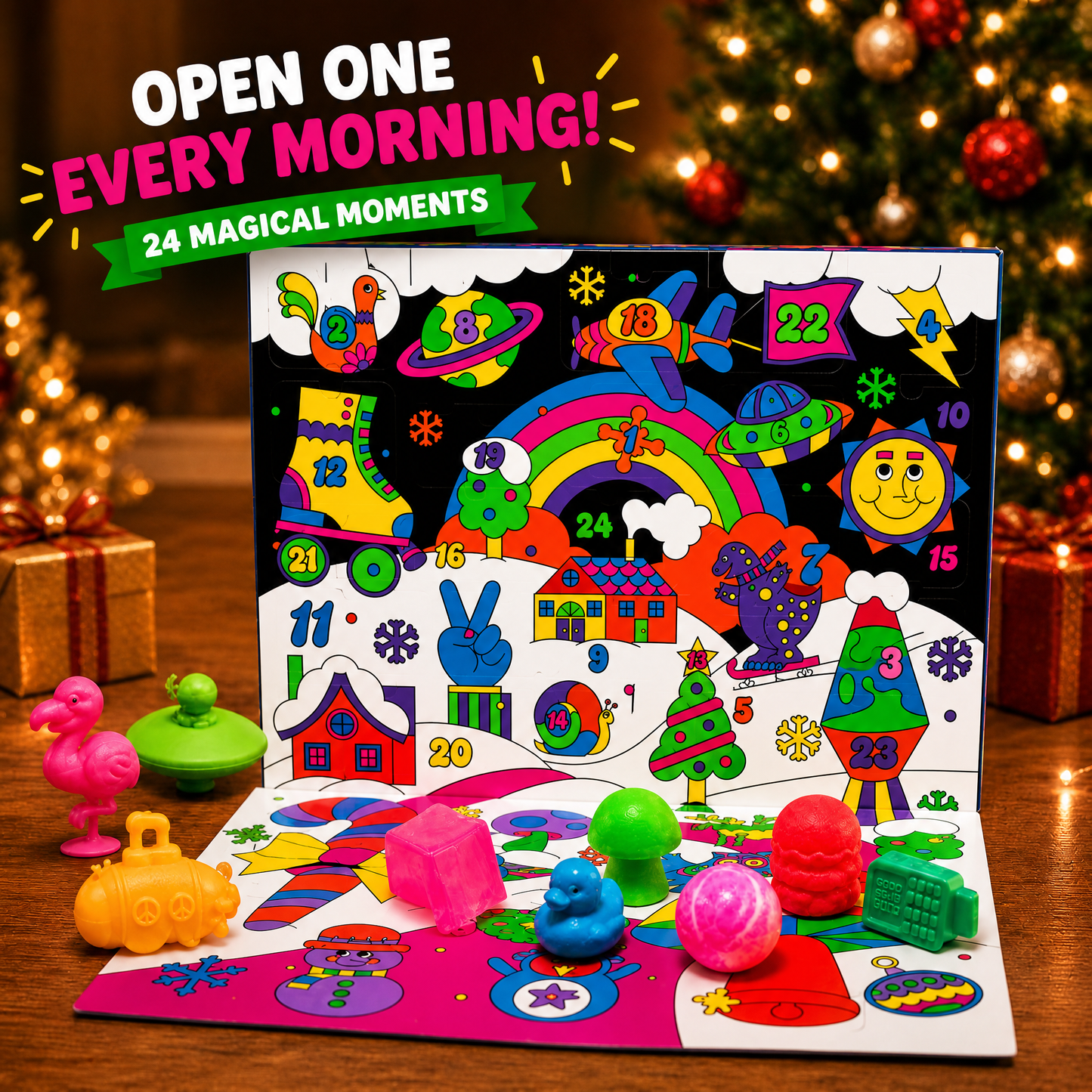 đ 24-Day Squishy Advent Calendar â A New Surprise Every Day đ