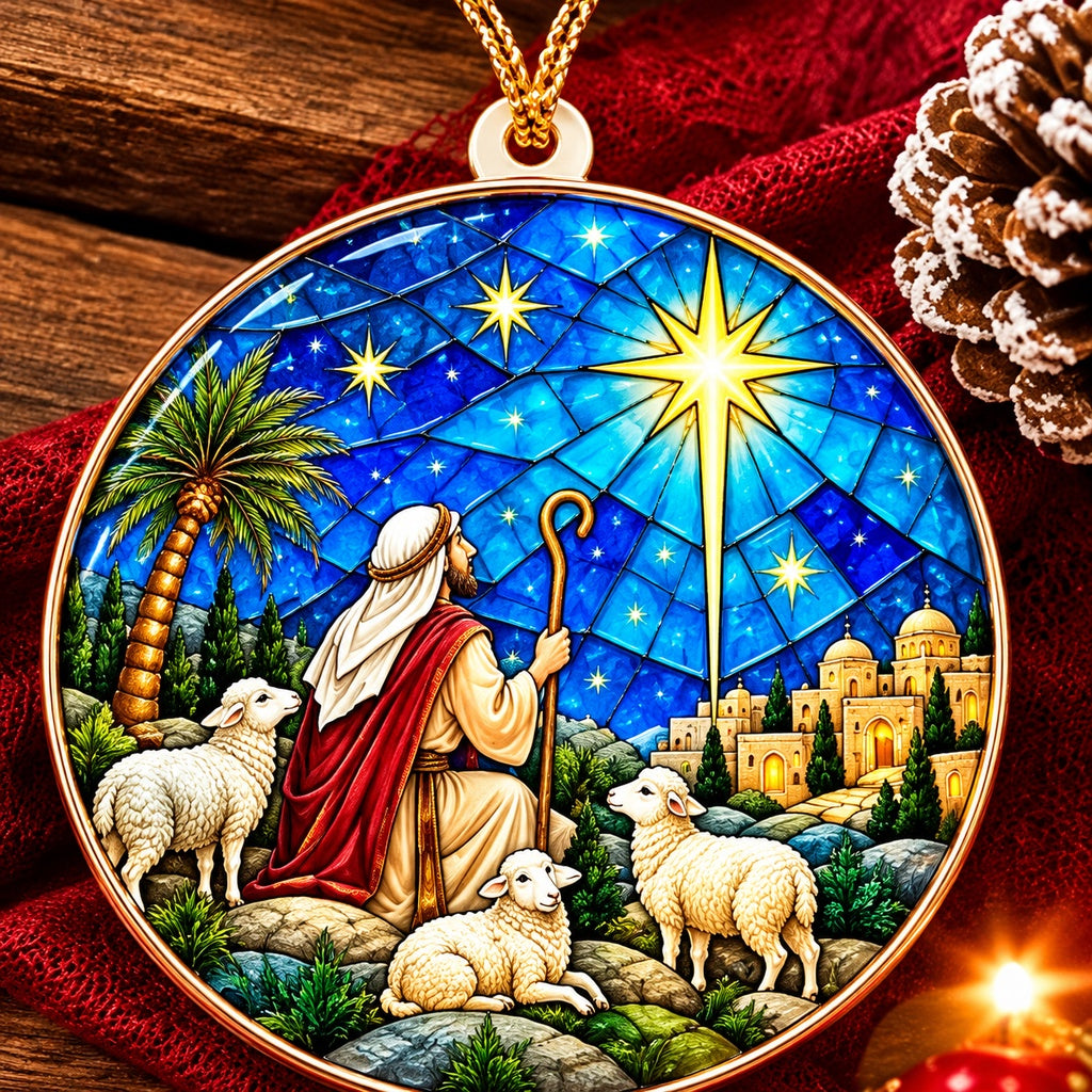 Bethlehem Nativity Christmas Ornament – Christian Christmas Decorations