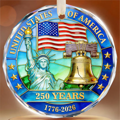America 250th Anniversary Ornament – Patriotic Keepsake