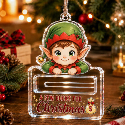 🔥Last Day 50% OFF🎄Crystal Acrylic Money Holder Ornament