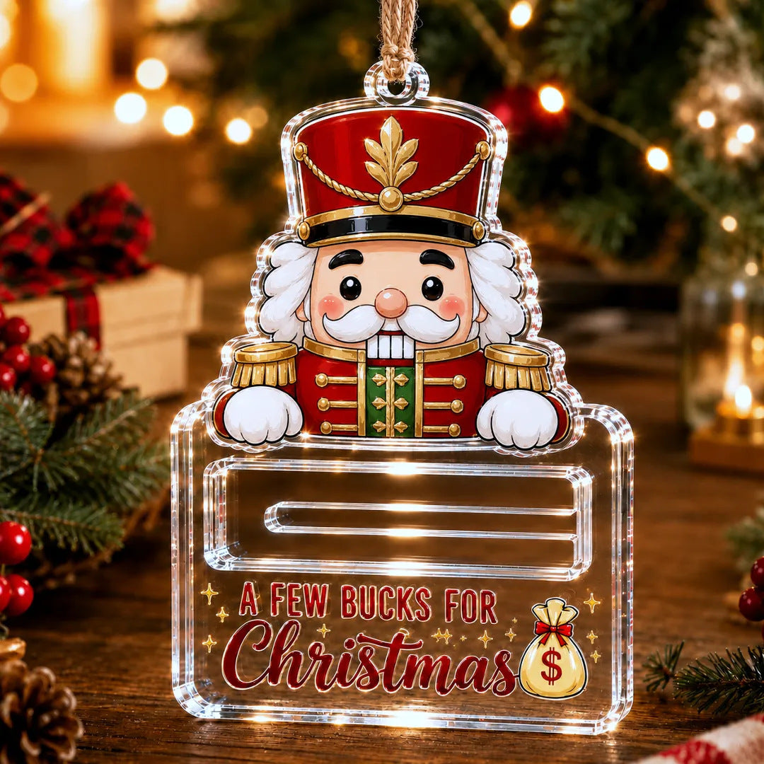 🔥Last Day 50% OFF🎄Crystal Acrylic Money Holder Ornament