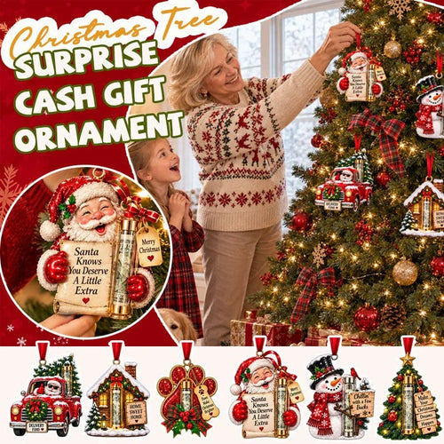 🎁 Surprise Red Envelope Christmas Tree Ornament | Turn Cash Gifts Into Magical Christmas Memories
