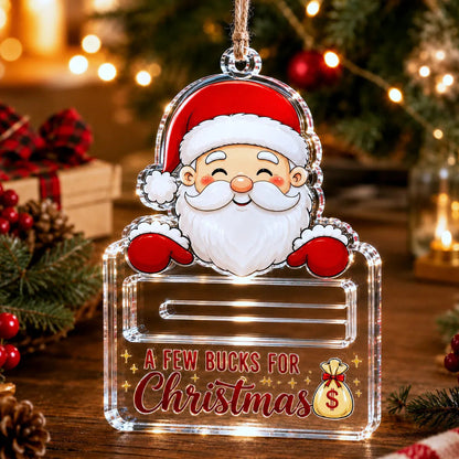 🔥Last Day 50% OFF🎄Crystal Acrylic Money Holder Ornament