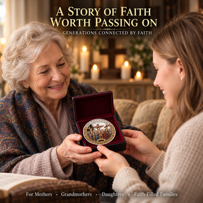 Two Sides, One Promise – Crucifixion & Resurrection Commemorative Coin