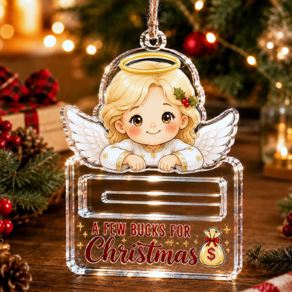 🔥Last Day 50% OFF🎄Crystal Acrylic Money Holder Ornament