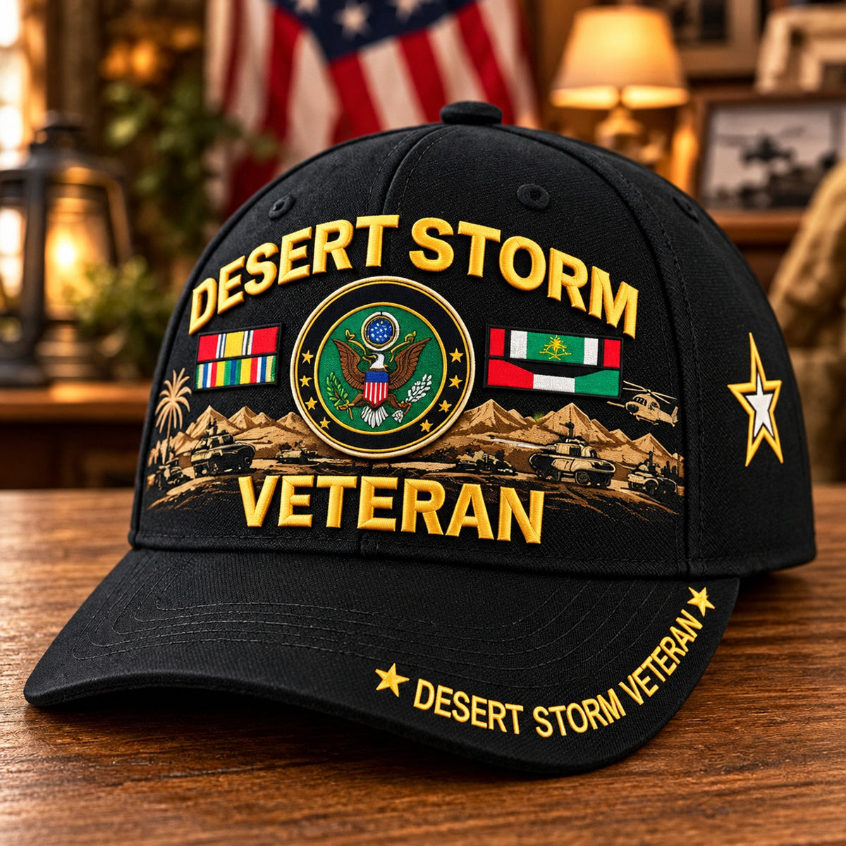 🎖️ Desert Storm Veteran Cap – Your Service. Your Pride. (1991–2026 - 35TH ANNIVERSARY)