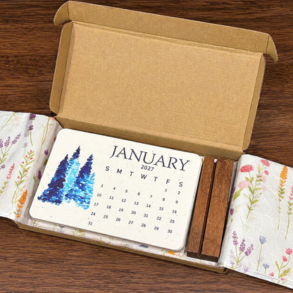 ✨Early Holiday Sale 50% OFF🌱Eco-Friendly Plantable “Timeless” Seed Calendar 2027
