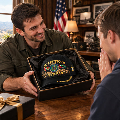 🎖️ Desert Storm Veteran Cap – Your Service. Your Pride. (1991–2026 - 35TH ANNIVERSARY)