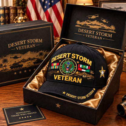🎖️ Desert Storm Veteran Cap – Your Service. Your Pride. (1991–2026 - 35TH ANNIVERSARY)