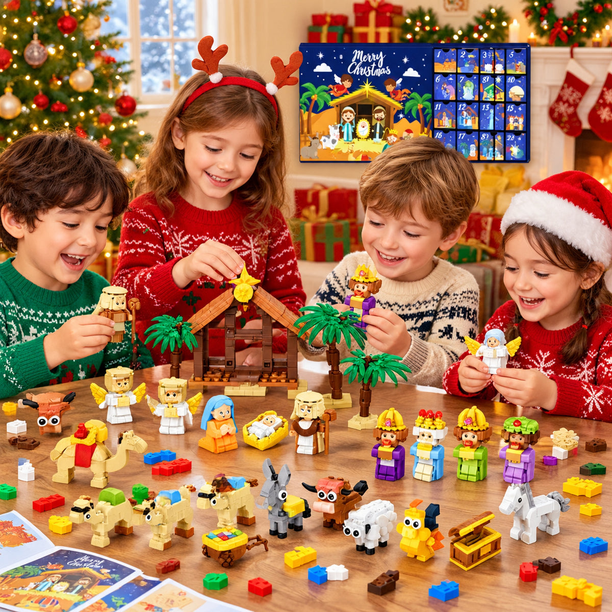 Luvoria Nativity Christmas Advent Calendar
