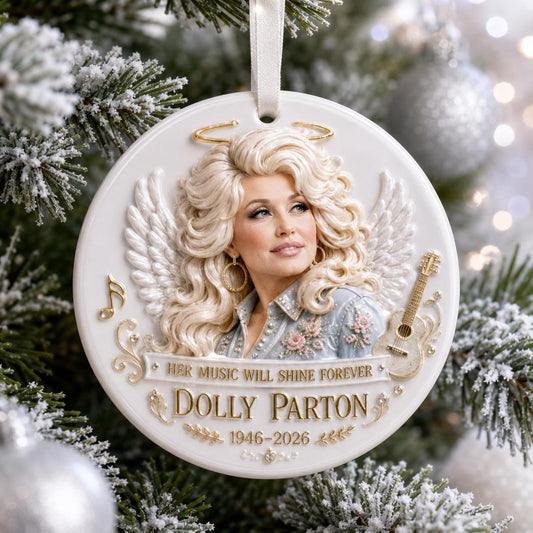 Last Day Promo: 50% OFF🎸🦋Queen of Country Music Memorial Commemorative Ornament