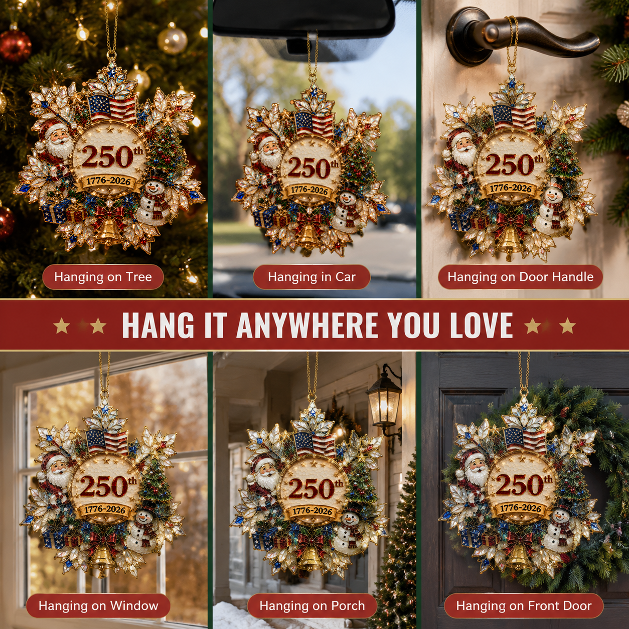 🔥🔥Last 30pcs🔥✨ Limited anniversary edition✨⏰49% OFF!🔥Snowflake Christmas tree ornament