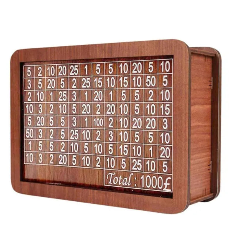 Savings Challenge Money Box