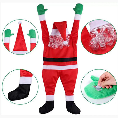 🎅🤶Hanging Climbing Santa Claus Christmas Decor