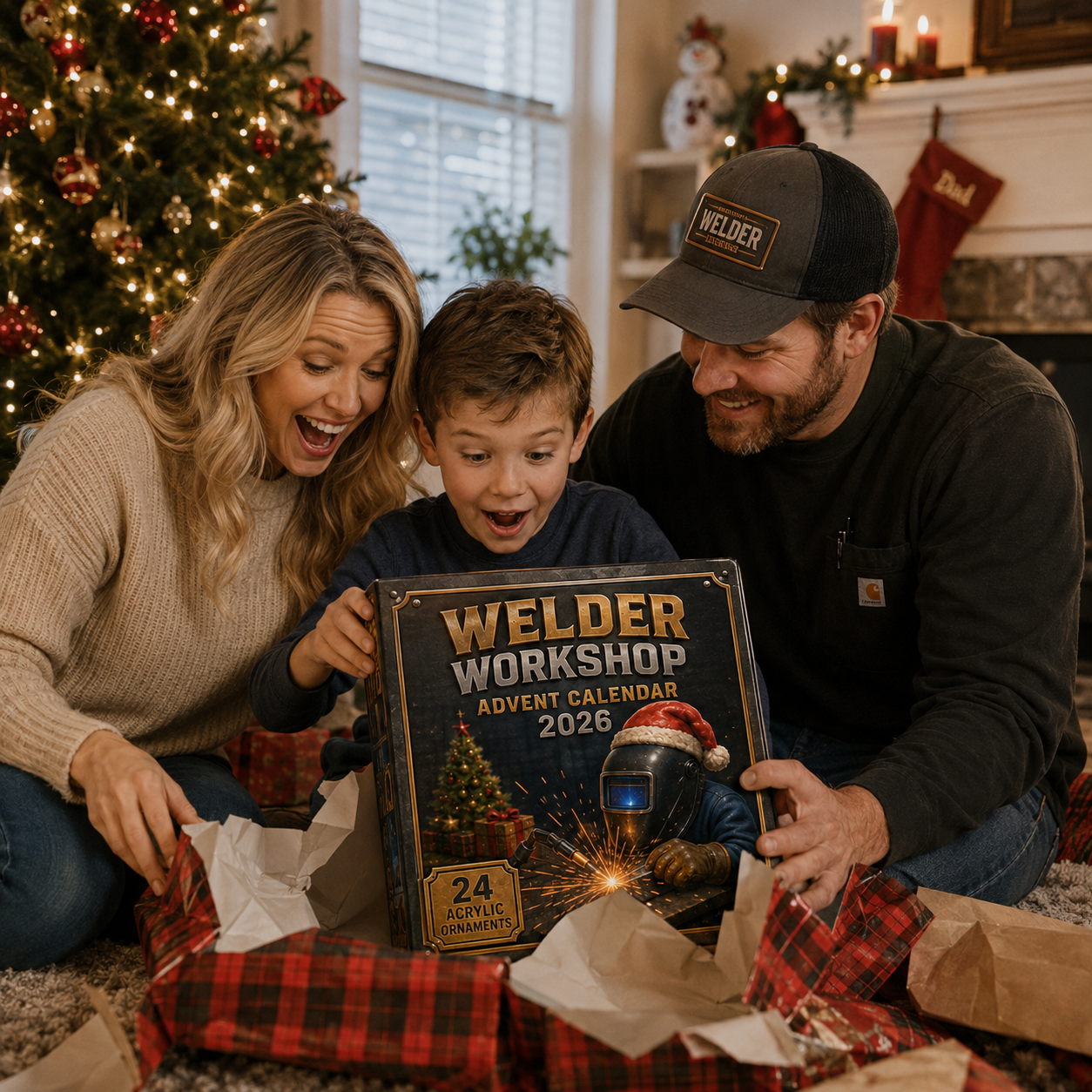 2026 Christmas Advent Calendar – 24 Days of Unique Profession-Inspired Ornaments