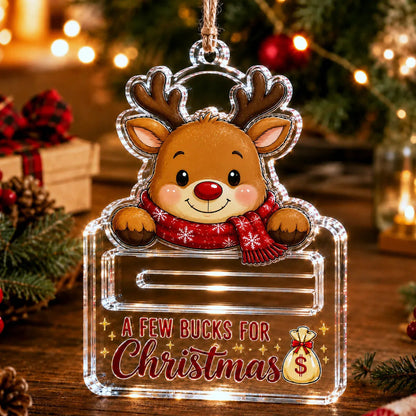 🔥Last Day 50% OFF🎄Crystal Acrylic Money Holder Ornament