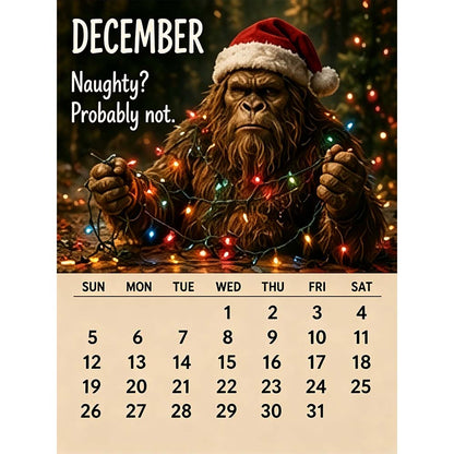🦶2027  Daily Life Calendar
