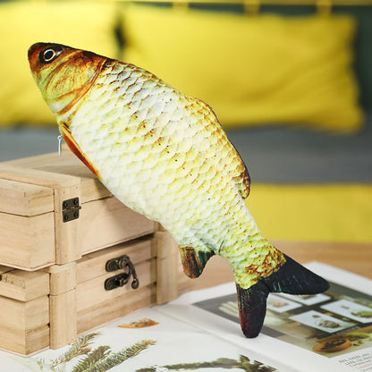 🐟🐠🐬 Electric Moving Fish Interactive Plush Toys