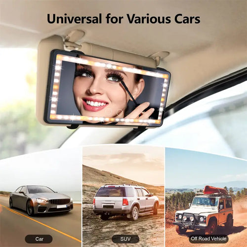 ✨Rechargeable Car Sun Visor Makeup Mirror