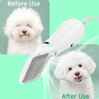 🐶Brushy Air: 2 In 1 Dog Dryer（Send universal conversion head）