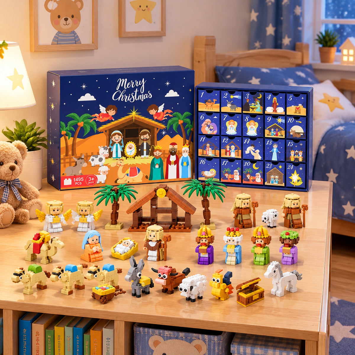 Luvoria Nativity Christmas Advent Calendar