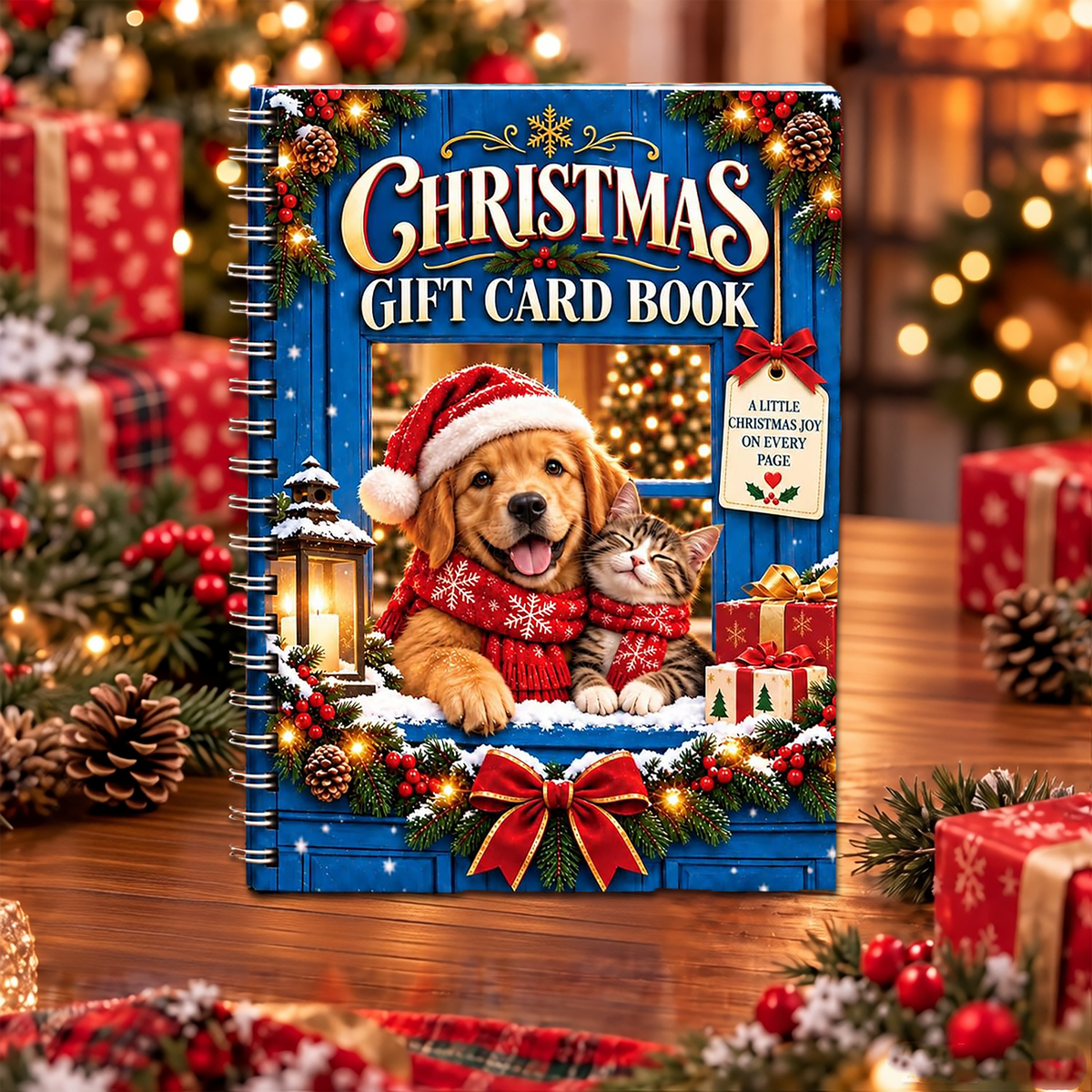 🎁 Christmas Gift Card Book