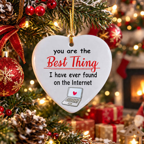 Meaningful Christmas Ornament – A Special Keepsake for Couples, Family, Friends & Loved Ones