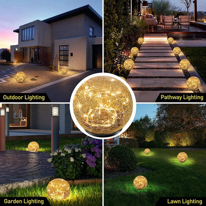 BUY 2 FREE SHIPPING🔥 - Cracked Hockey Puck Solar Light✨