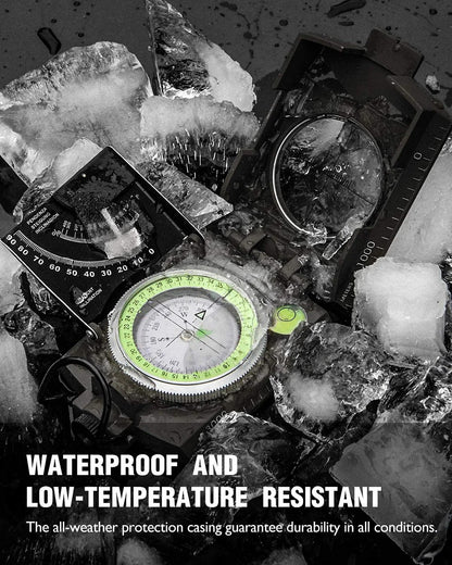 Multifunctional Aiming Navigation Compass with Inclinometer