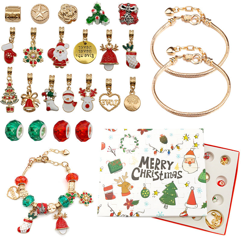 🎄DIY CHRISTMAS ADVENT CALENDAR BRACELETS SET
