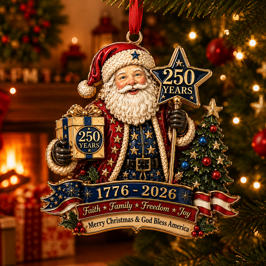 2026 America 250 Years Christmas Ornament Collection