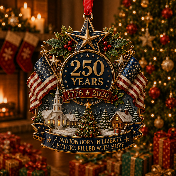 2026 America 250 Years Christmas Ornament Collection