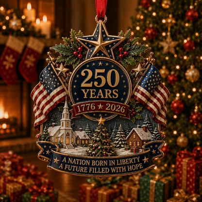 2026 America 250 Years Christmas Ornament Collection