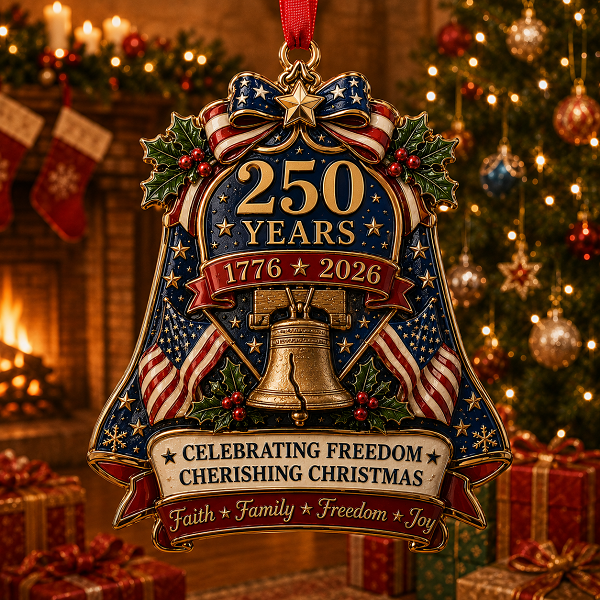 2026 America 250 Years Christmas Ornament Collection