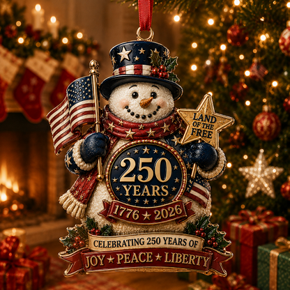 2026 America 250 Years Christmas Ornament Collection