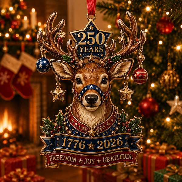 2026 America 250 Years Christmas Ornament Collection