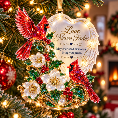🕊️🎄 Bird & Butterfly Memorial Christmas Ornaments – A Heartfelt Tribute of Love & Remembrance
