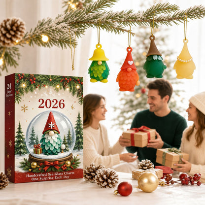🎄🎁 2026 Christmas Gnome Advent Calendar – 24 Days of 3D Gnome Ornaments & Holiday Surprises