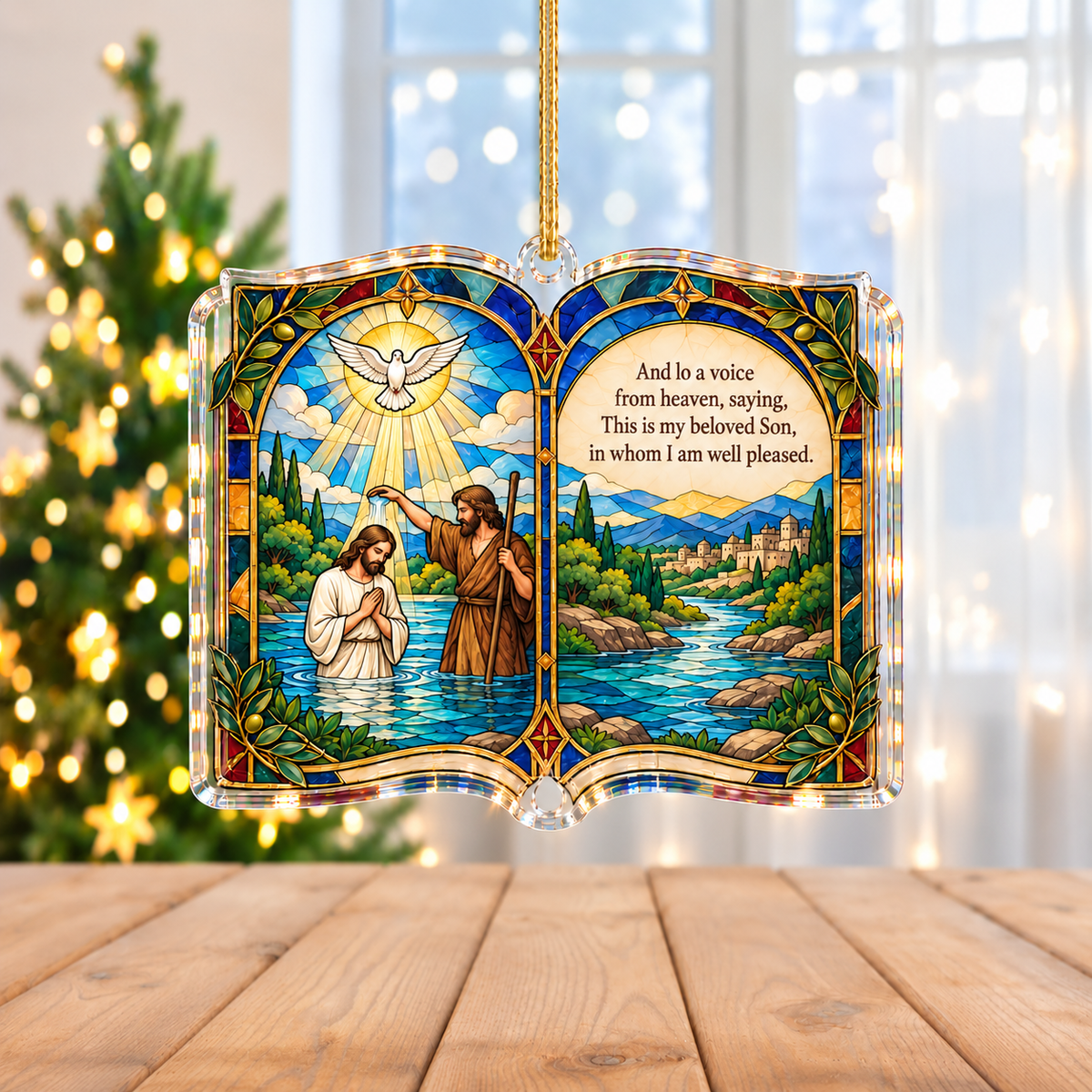 📖 Stories of Faith — Bible Story Acrylic Ornaments Collection