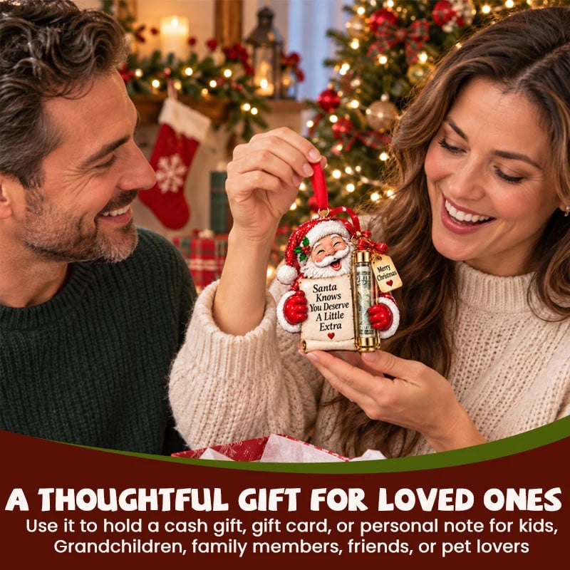 🎁 Surprise Red Envelope Christmas Tree Ornament | Turn Cash Gifts Into Magical Christmas Memories