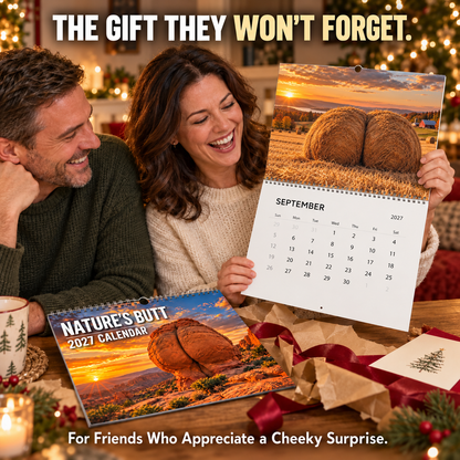 😂 2027 Nature’s Butt Wall Calendar