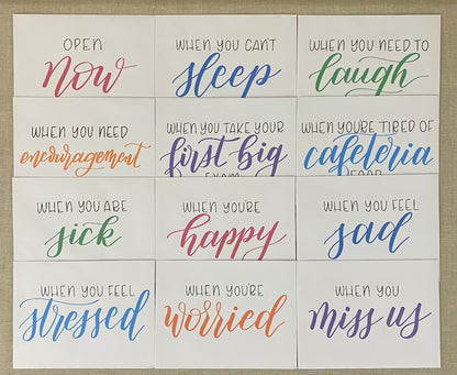 💌Open When Envelopes