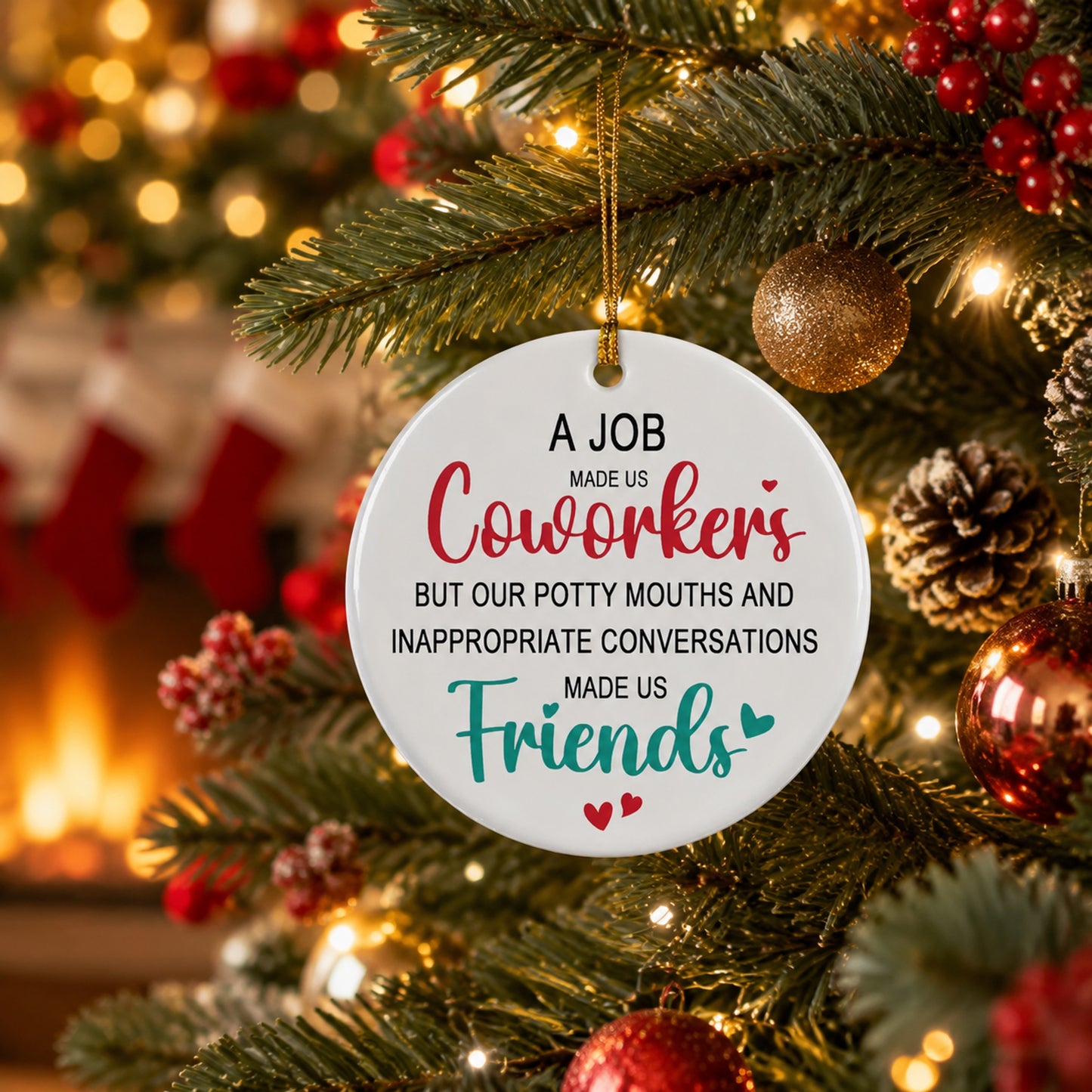 Meaningful Christmas Ornament – A Special Keepsake for Couples, Family, Friends & Loved Ones