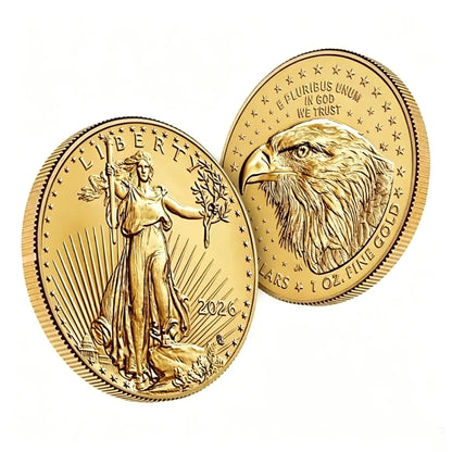 🔥Last 10 sets!!! 2026 American Gold Eagle - 40th Anniversary Gold Coin Represents A Historical Milestone